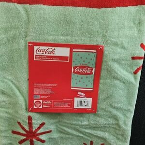 CNWT | Coca Cola beach towel | 6ft